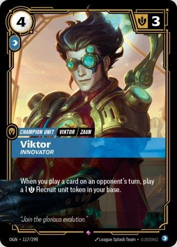 Viktor, Innovator 117 de Origins
