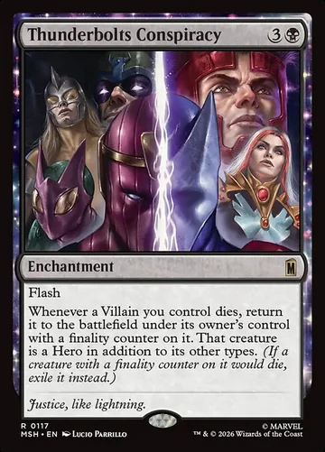 Thunderbolts Conspiracy de Marvel Super Heroes