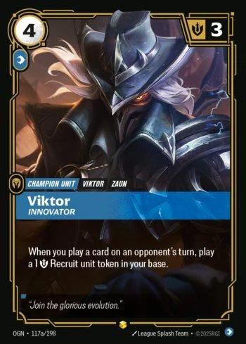 Viktor, Innovator 117A de Origins