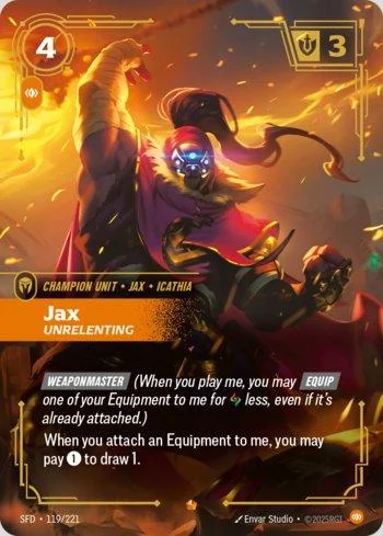 Jax, Unrelenting 119 de Spiritforged