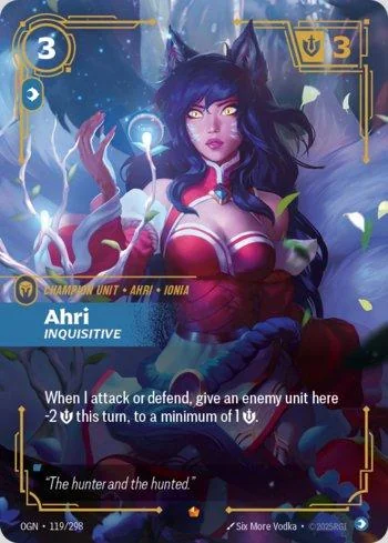 Ahri, Inquisitive 119 de Origins