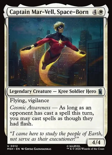 Captain Mar-Vell, Space-Born de Marvel Super Heroes