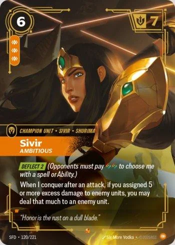 Sivir, Ambitious 120 de Spiritforged