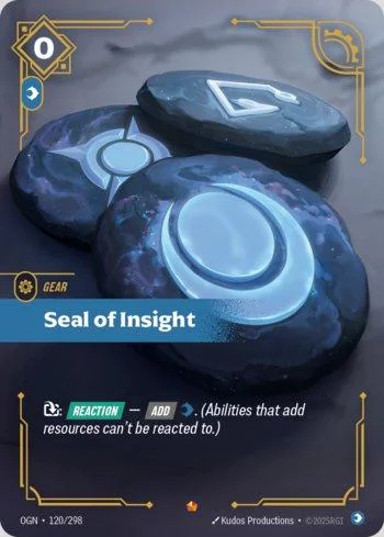 Seal of Insight 120 de Origins