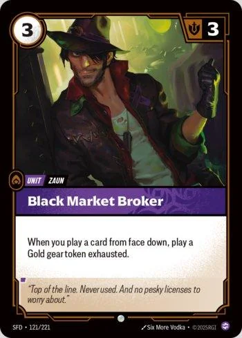 Black Market Broker 121 de Spiritforged