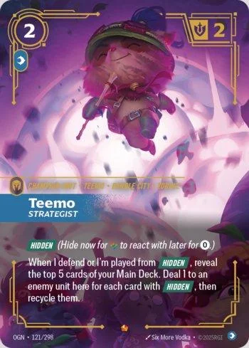 Teemo, Strategist 121 de Origins