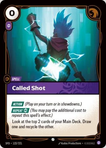 Called Shot 122 de Spiritforged