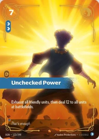 Unchecked Power 123 de Origins