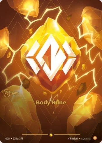 Body Rune 126A de Origins