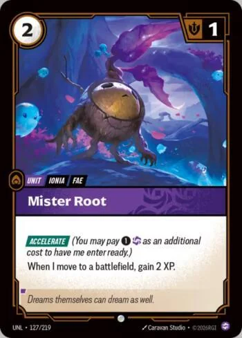 Mister Root 127 de Riftbound Unleashed