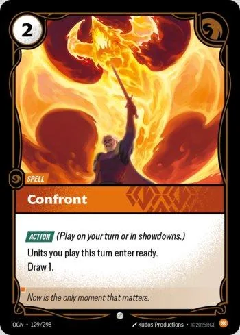 Confront 129 de Origins