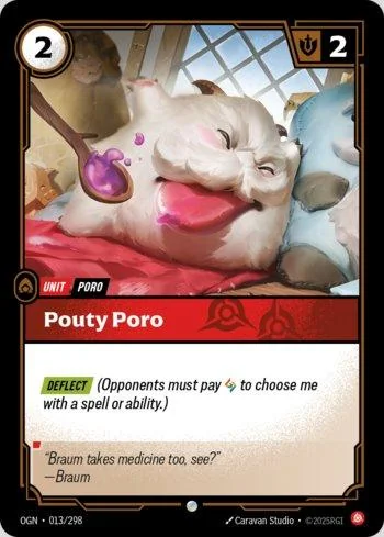 Pouty Poro 13 de Origins