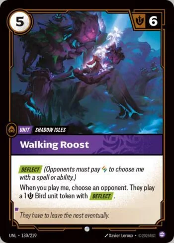Walking Roost 130 de Riftbound Unleashed