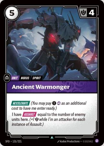 Ancient Warmonger 131 de Spiritforged