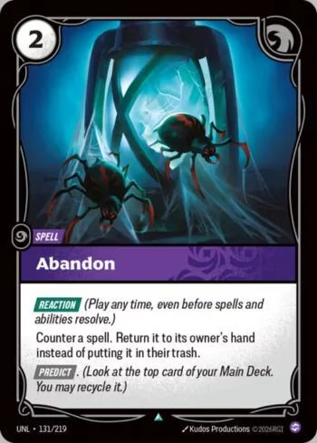 Abandon 131 de Riftbound Unleashed