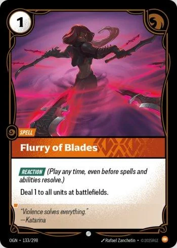 Flurry of Blades 133 de Origins