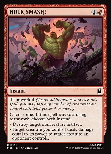 HULK SMASH! de Marvel Super Heroes