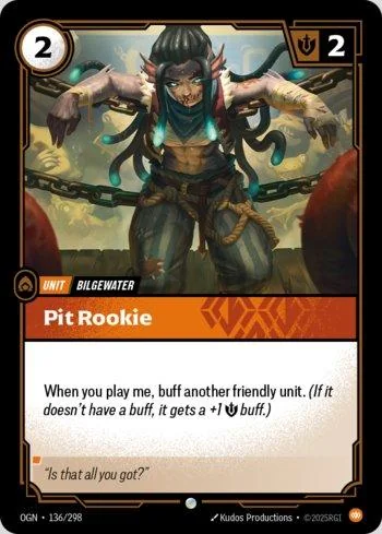 Pit Rookie 136 de Origins