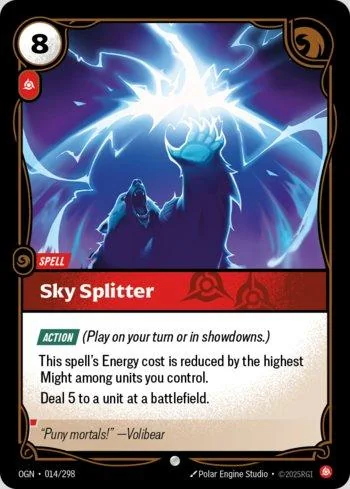 Sky Splitter 14 de Origins