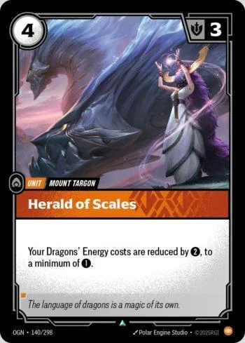 Herald of Scales 140 de Origins