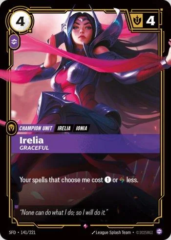 Irelia, Graceful 141 de Spiritforged