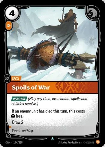 Spoils of War 144 de Origins