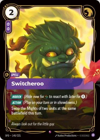Switcheroo 145 de Spiritforged