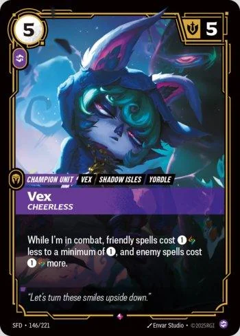 Vex, Cheerless 146 de Spiritforged