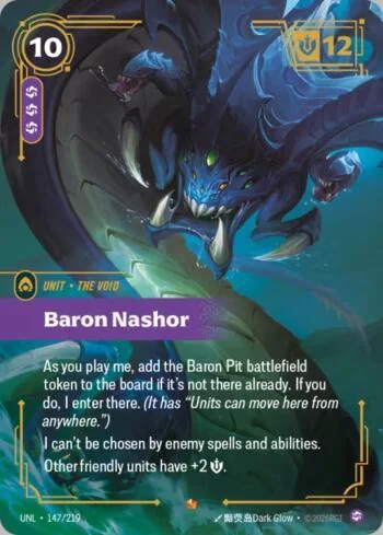 Baron Nashor 147 de Riftbound Unleashed
