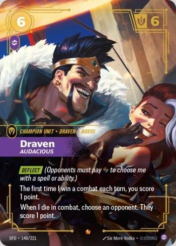 Draven, Audacious 148 de Spiritforged
