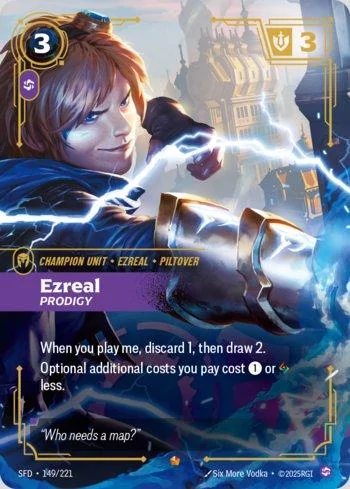 Ezreal, Prodigy 149 de Spiritforged