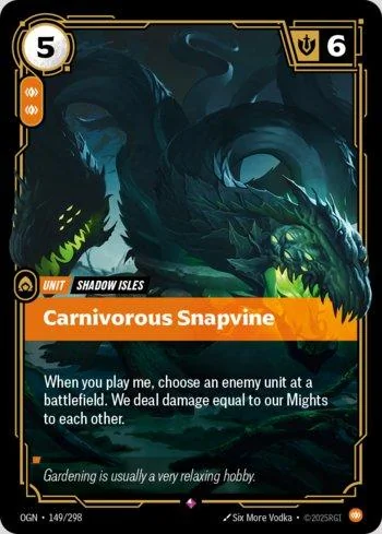 Carnivorous Snapvine 149 de Origins