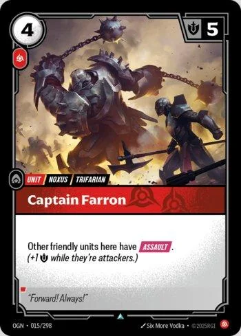 Captain Farron 15 de Origins