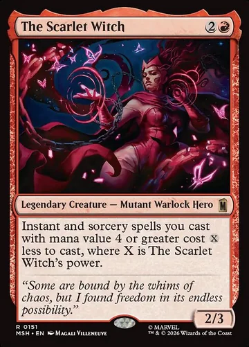 The Scarlet Witch de Marvel Super Heroes