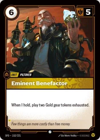 Eminent Benefactor 152 de Spiritforged