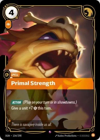 Primal Strength 154 de Origins