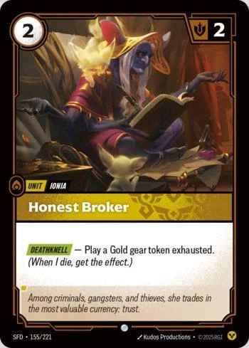 Honest Broker 155 de Spiritforged