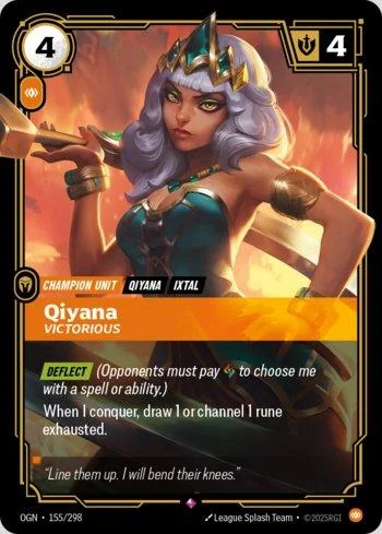 Qiyana, Victorious 155 de Origins