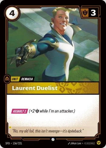 Laurent Duelist 156 de Spiritforged