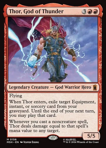 Thor, God of Thunder de Marvel Super Heroes