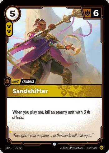 Sandshifter 158 de Spiritforged