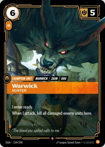 Warwick, Hunter 159 de Origins