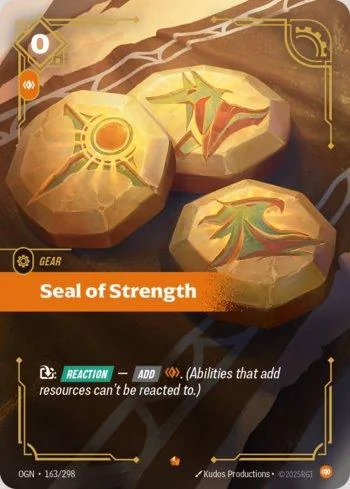 Seal of Strength 163 de Origins