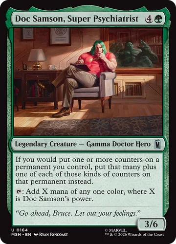 Doc Samson, Super Psychiatrist de Marvel Super Heroes