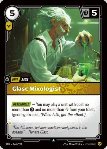 Glasc Mixologist 165 de Spiritforged
