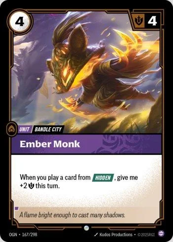 Ember Monk 167 de Origins
