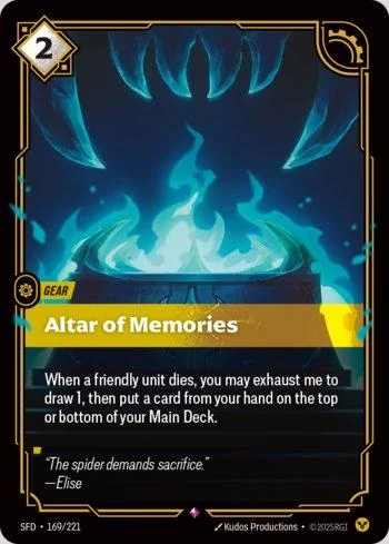 Altar of Memories 169 de Spiritforged