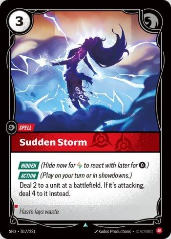 Sudden Storm 17 de Spiritforged