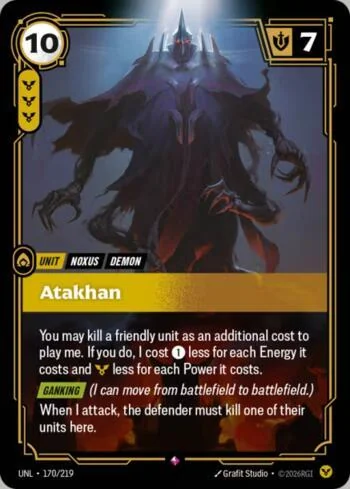Atakhan 170 de Riftbound Unleashed