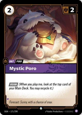 Mystic Poro 171 de Origins